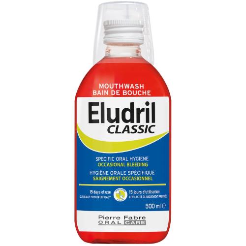 Eludril Classic Mouthwash Στοματικό Διάλυμα για Διατήρηση της Καλής Στοματικής Υγιεινής 500ml